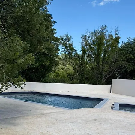 For 4p Next To Ardeche - Airco, Pool And Direct River Access بيت للعطل Pradons